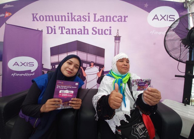 Outlet XL Axiata hadir di 12 Embarkasi dan Asrama Haji (foto/ist)